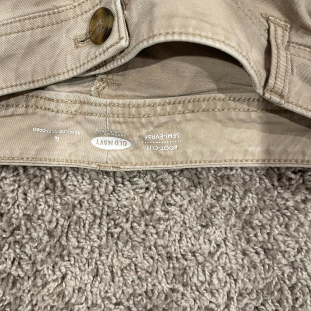 Low Rise Boot Cut Pants - Picture 2 of 3